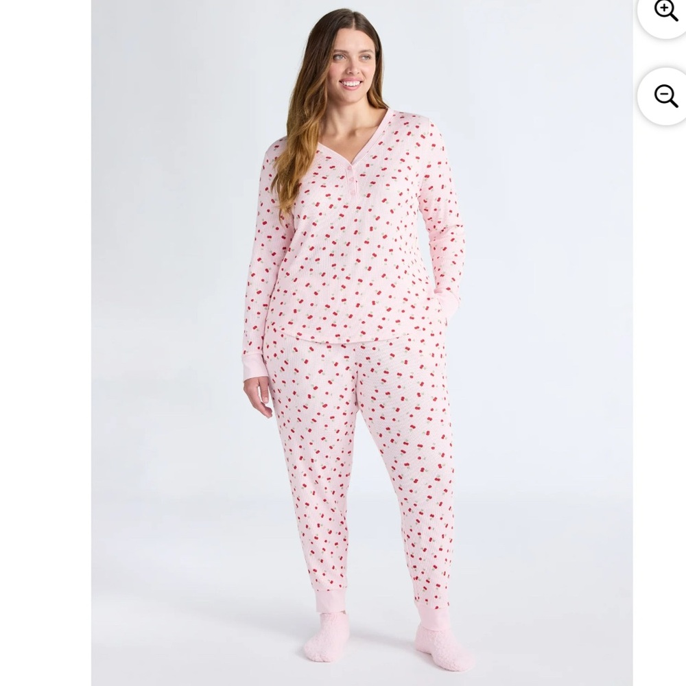 Cherry Blossom Pink Pajama Set